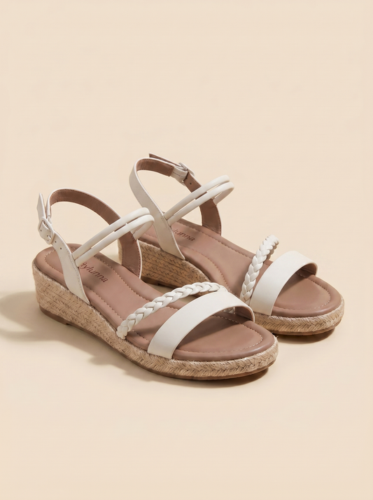 Braided Wedge Sandal