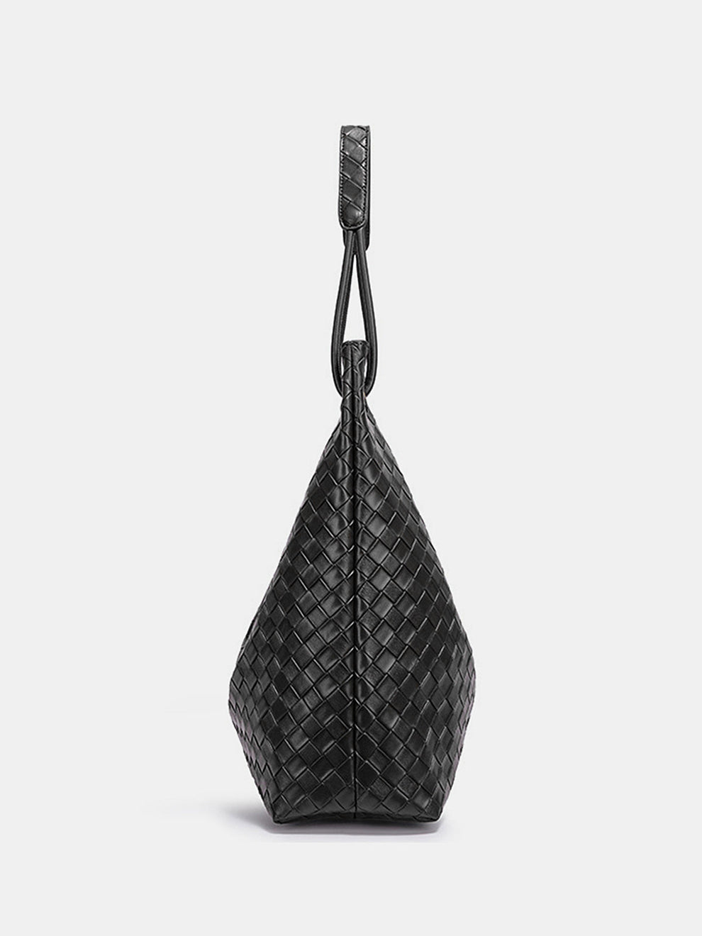Woven Large Capacity Shoulder Tote Bag, image 4
