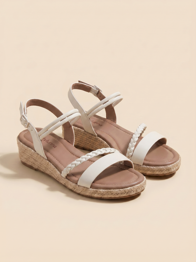 Braided Wedge Sandal