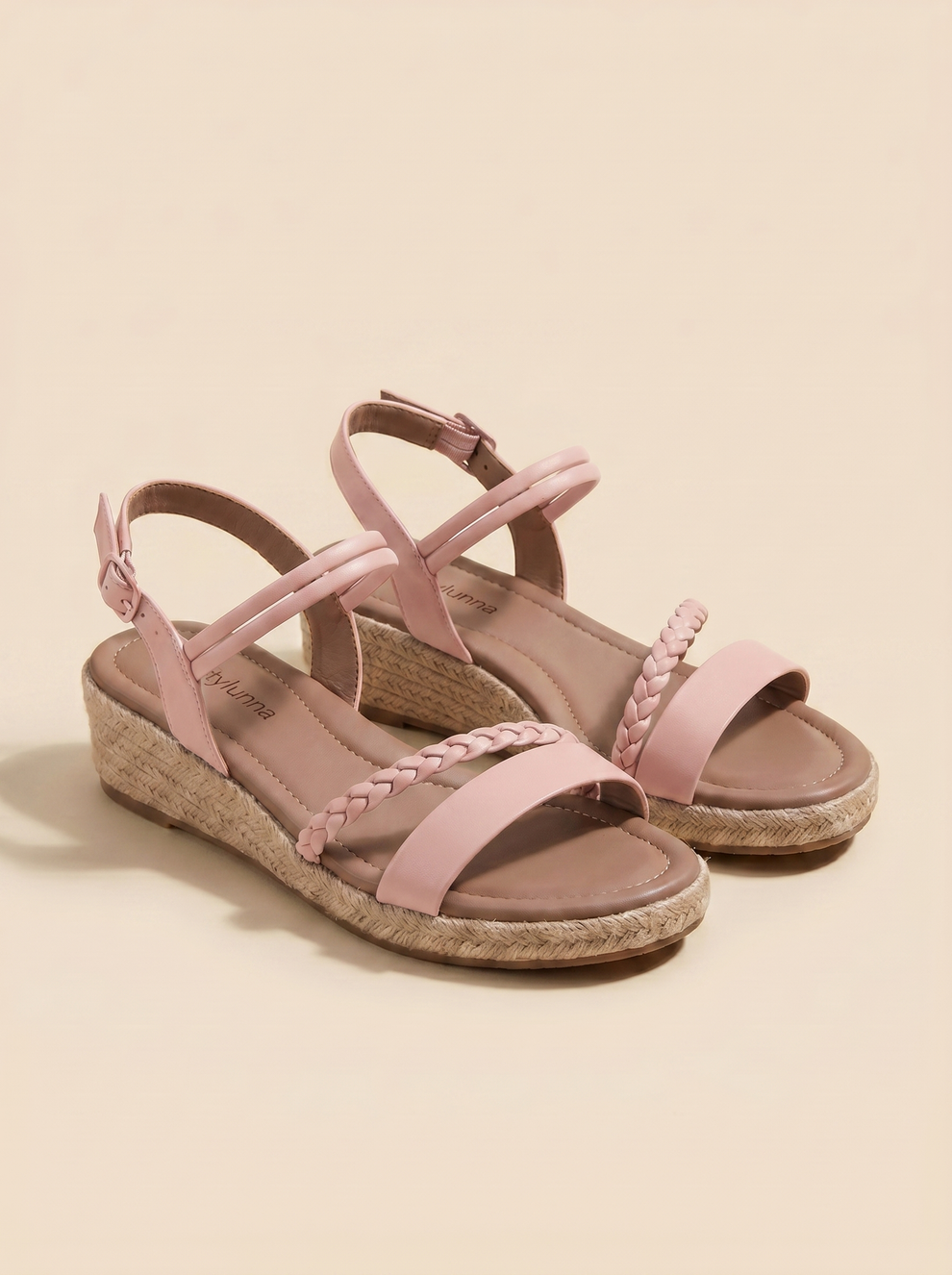 Braided Wedge Sandal
