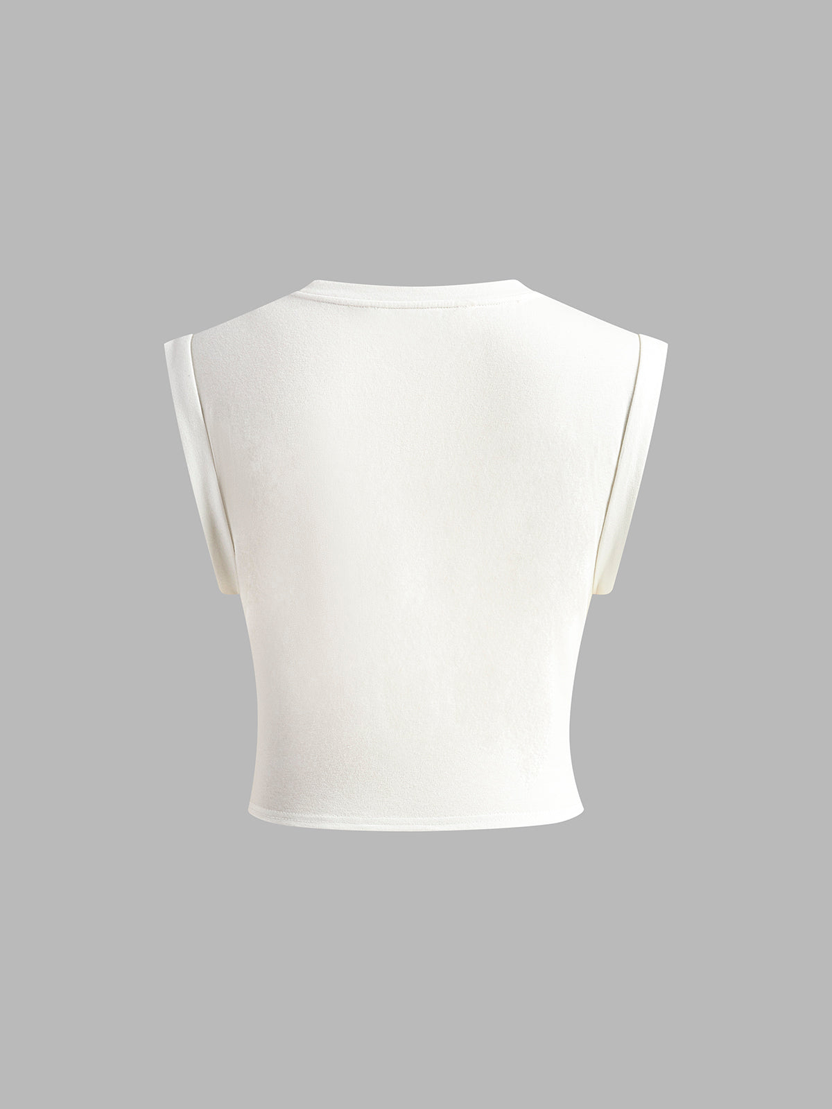 Cotton Knotted T-Shirt — image 2