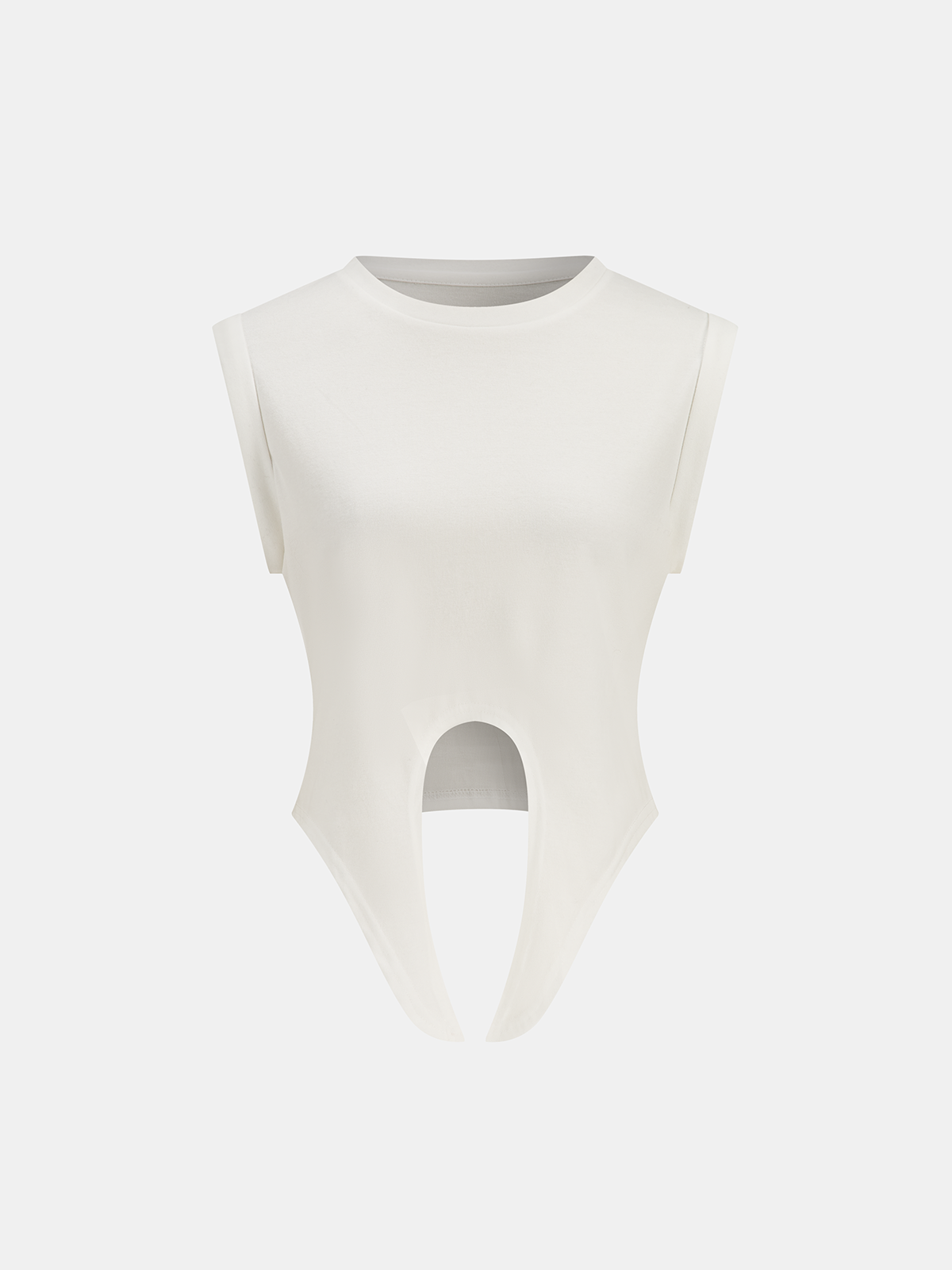 Cotton Knotted T-Shirt — image 3