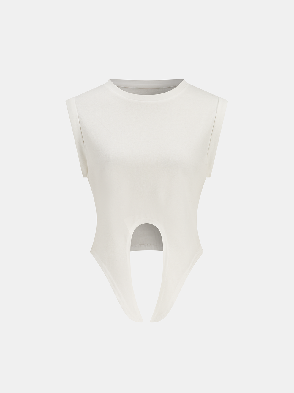 Cotton Knotted T-Shirt — image 3