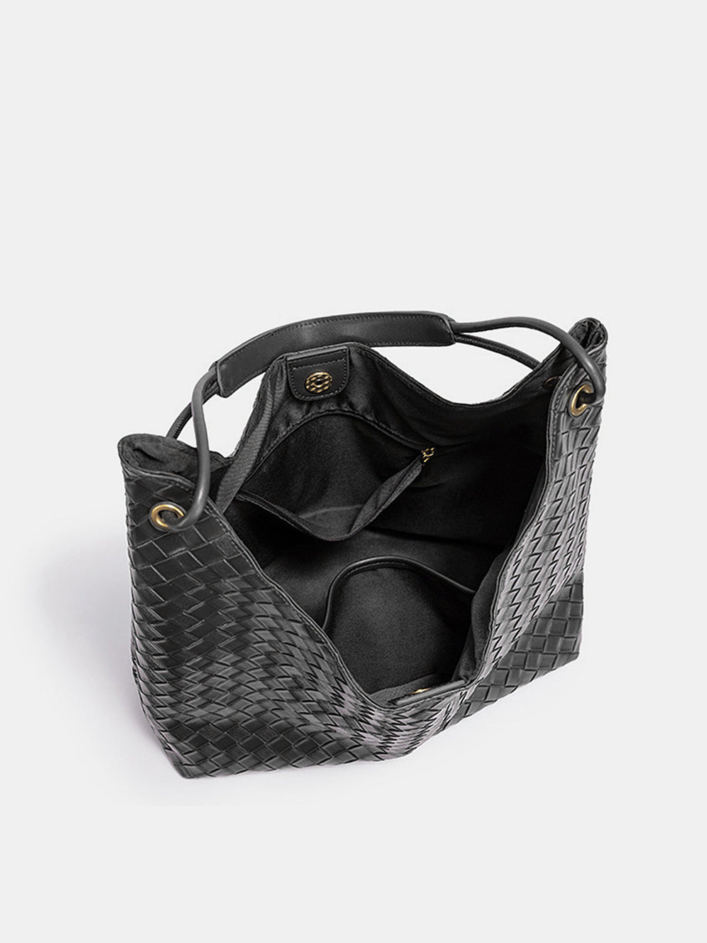 Woven Large Capacity Shoulder Tote Bag, image 3