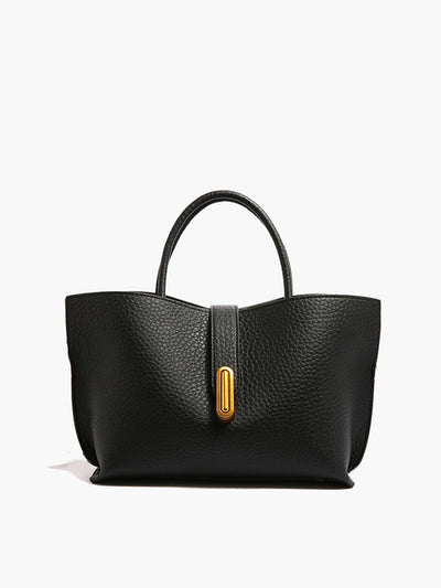 Top Handle Textured Shoulder Bag, image 1