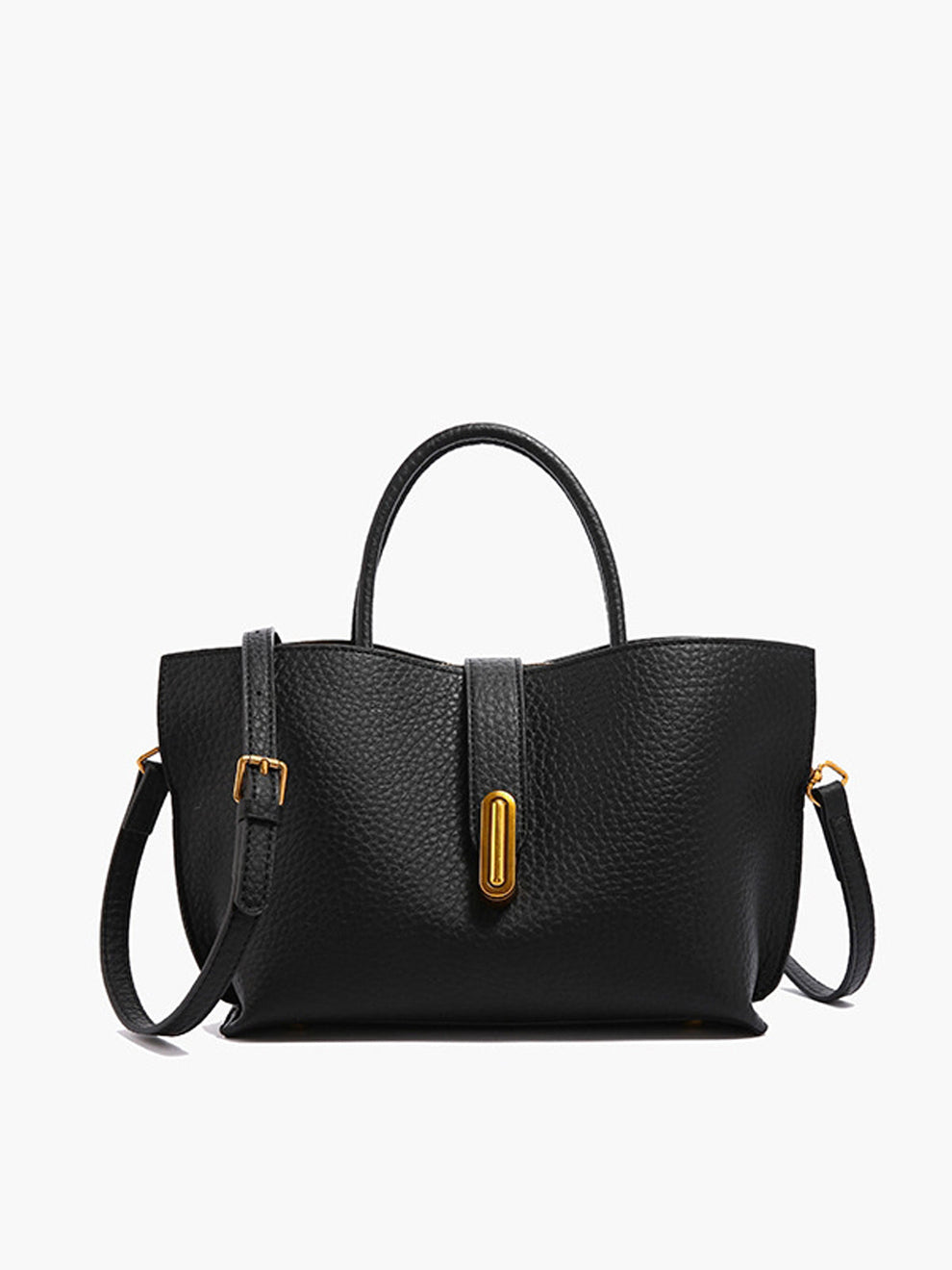 Top Handle Textured Shoulder Bag, image 2
