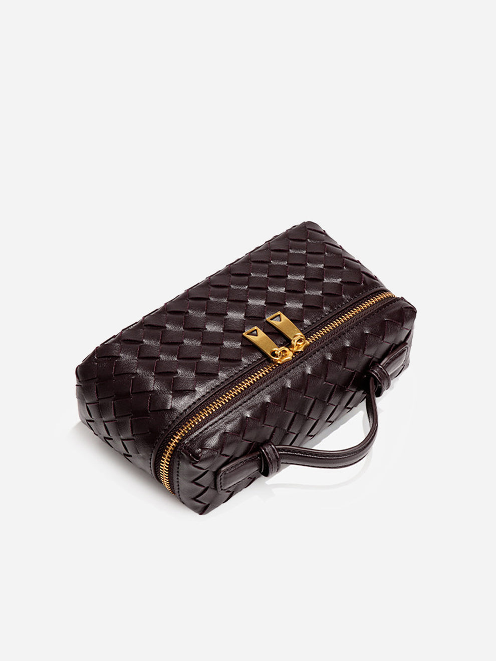 Woven PU Leather Box Bag, image 3