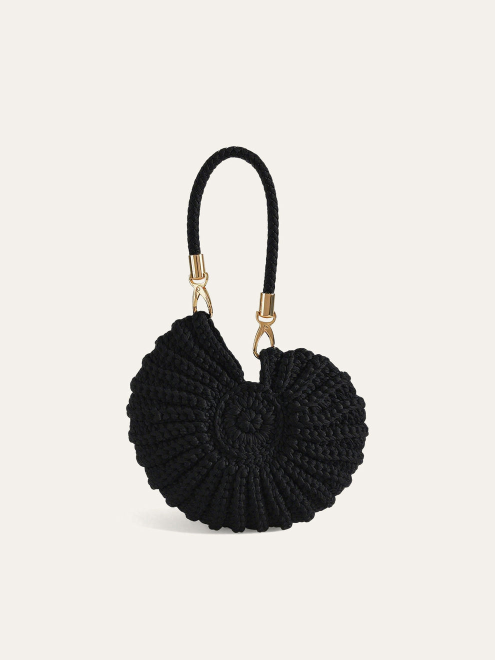 Crocheted Conch-Shaped Handbag, image 5
