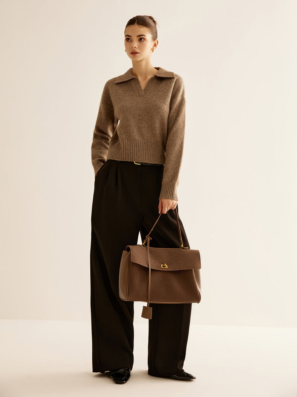 Utility Large Capacity Flap Shoulder Bag, image 4