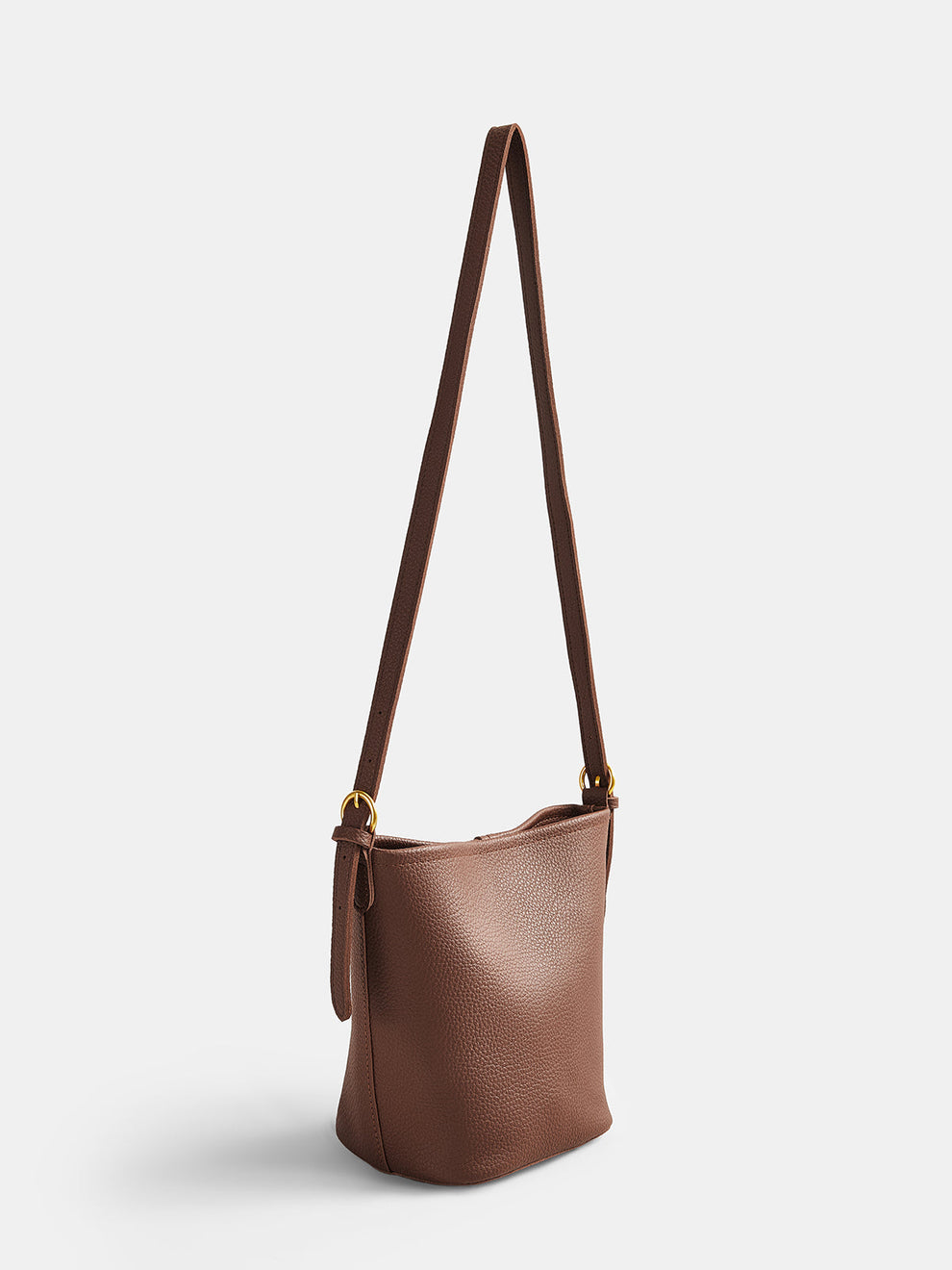 Minimalist Crossbody Bucket Bag, image 3