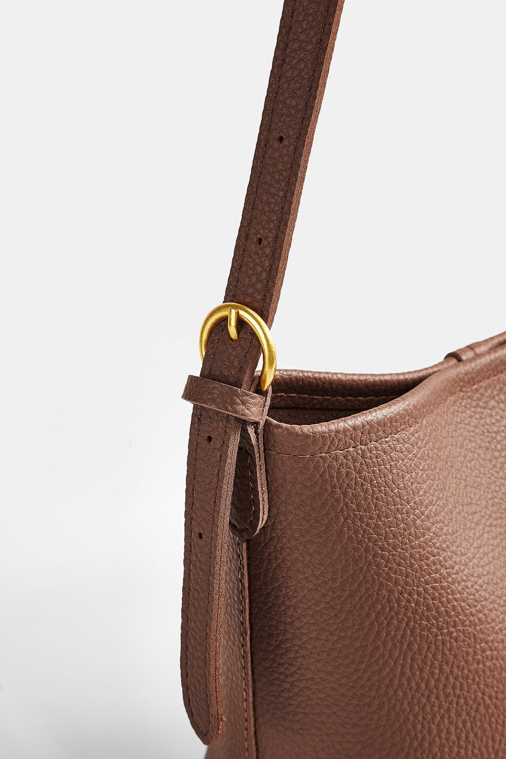 Minimalist Crossbody Bucket Bag, image 4