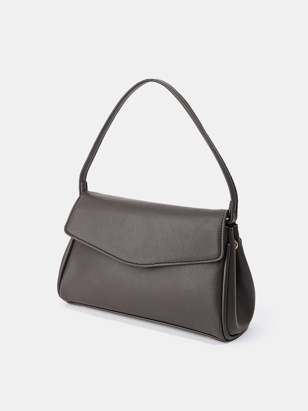 Minimalist Flap Shoulder Handbag, image 2