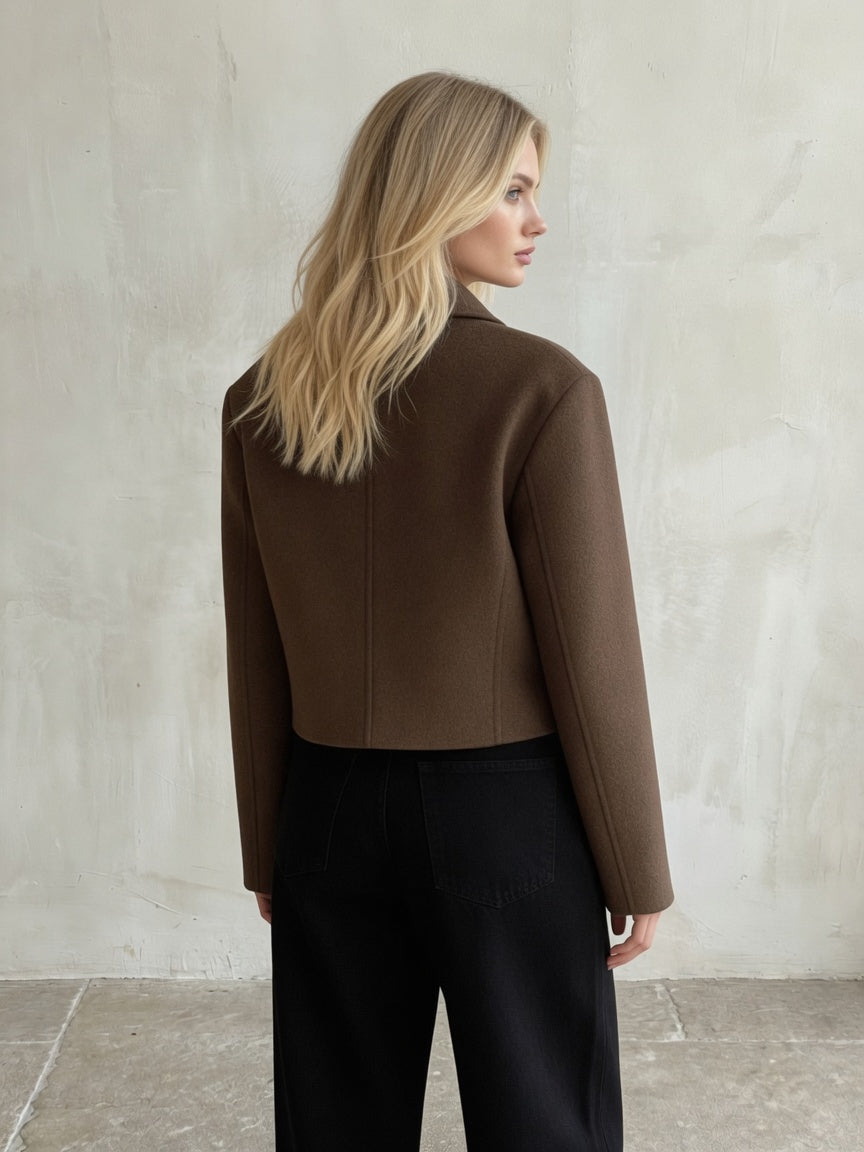 Cropped Zip Jacket